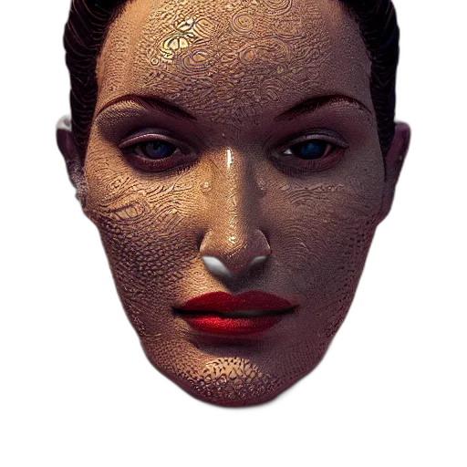 mask, face, jewelry, robot transparent PNG cut-out