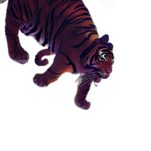 animal, creature, concept art, photorealistic transparent PNG cut-out