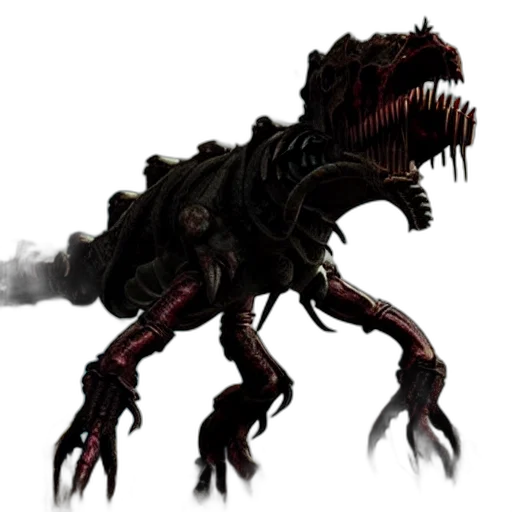 creature, animal, dragon, staff transparent PNG cut-out