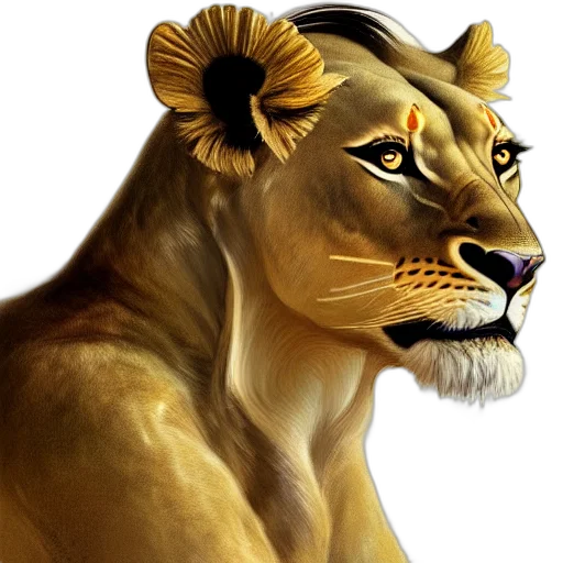 crown, animal, jewelry, photorealistic transparent PNG cut-out