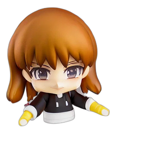 3d render, hamburger, nendoroid, figurine, detailed, product, photo transparent PNG cut-out