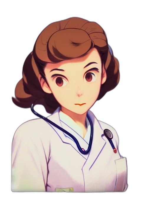staff, face, crown, robot, pixel art, anime, cartoon, concept art transparent PNG cut-out