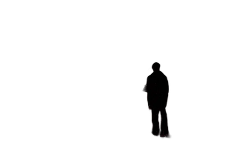 jacket, staff, robot, face transparent PNG cut-out