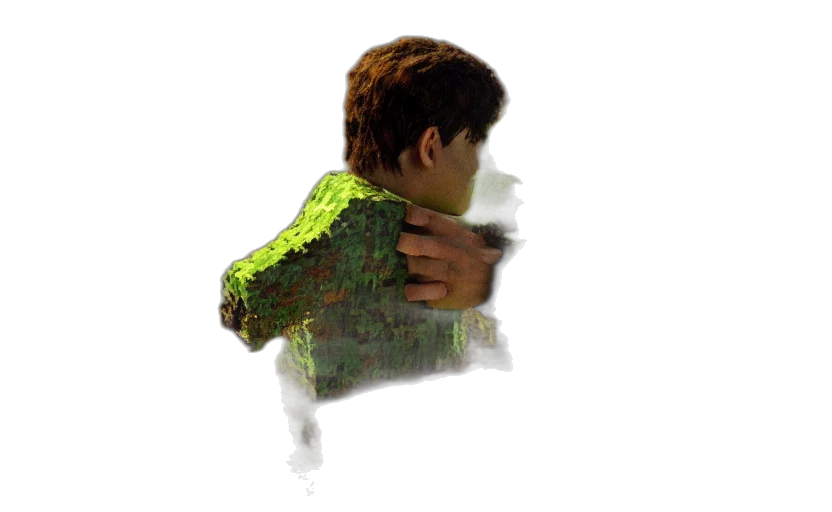 jacket, robot, creature, weapon transparent PNG cut-out