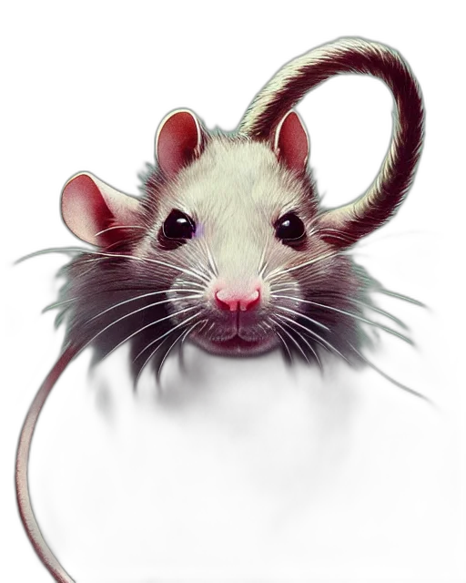 animal, creature, staff, hat, photorealistic, concept art, watercolor, fantasy art transparent PNG cut-out