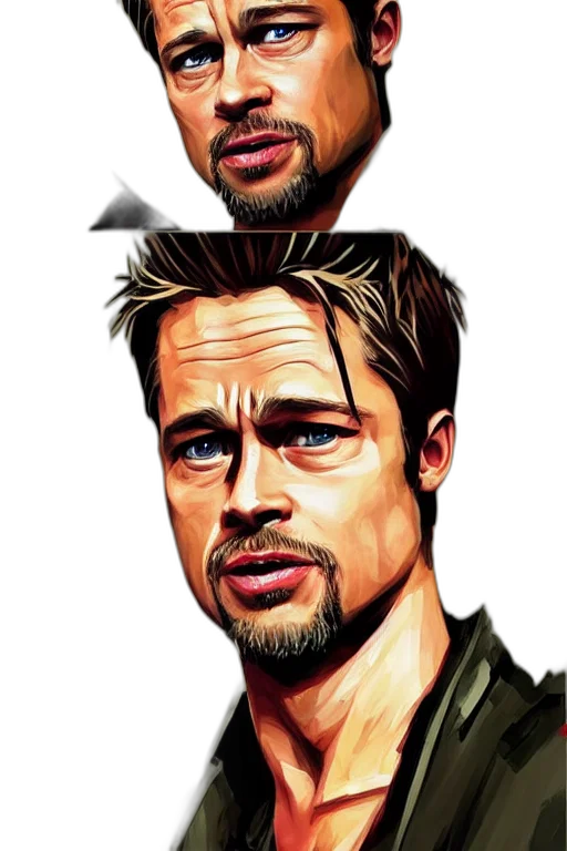face, photorealistic, cartoon, comic book art transparent PNG cut-out