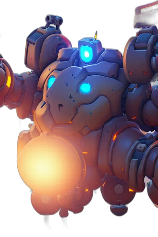 robot, weapon, dragon, creature, 3d render, concept art, cyberpunk, pixel art transparent PNG cut-out