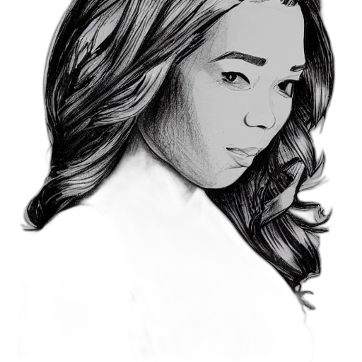 face, hair, photorealistic, pencil sketch transparent PNG cut-out
