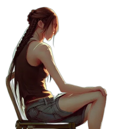 dress, furniture, face, jacket transparent PNG cut-out