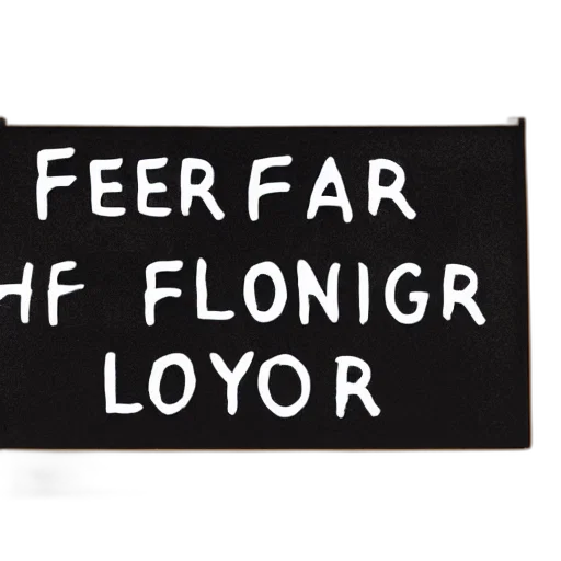 fear, long, words transparent PNG cut-out