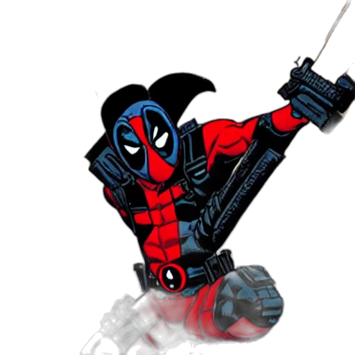 staff, weapon, comic book art, concept art, pixel art, 3d render, deadpool, comic transparent PNG cut-out