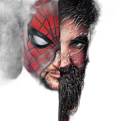 mask, face, comic book art, concept art transparent PNG cut-out