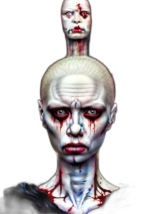 face, staff, mask, creature transparent PNG cut-out