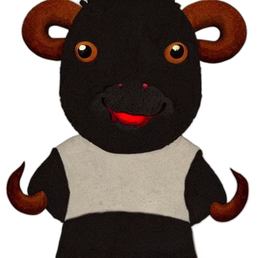 mask, animal, face, creature, 3d render, concept art, cartoon, portrait transparent PNG cut-out