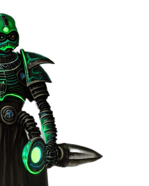 staff, concept art, 3d render, fantasy art, pixel art, green, dark, close transparent PNG cut-out