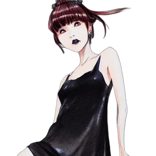 dress, hat, staff, creature, anime, concept art, cartoon, fantasy art transparent PNG cut-out