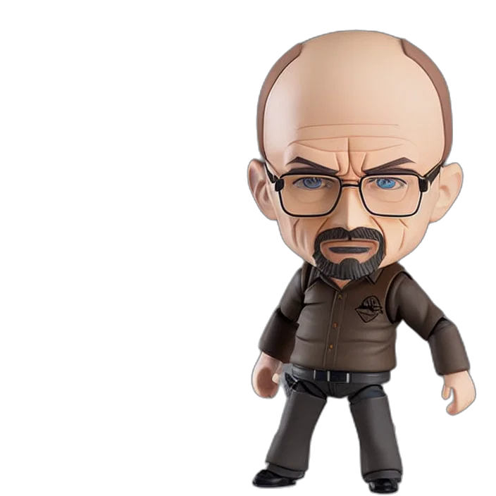 cartoon, 3d render, concept art, walter transparent PNG cut-out