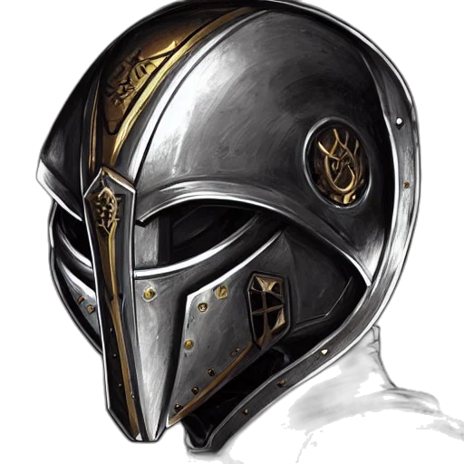 mask, concept art, fantasy art, photorealistic, comic book art, golden, perfectly, centered transparent PNG cut-out
