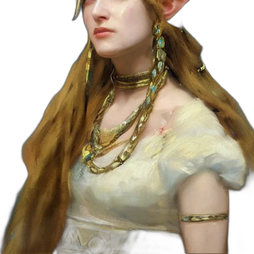 jewelry, crown, staff, face transparent PNG cut-out