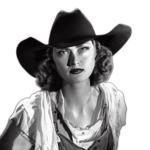 hat, photorealistic, comic book art, cartoon, concept art, lead, female, role transparent PNG cut-out