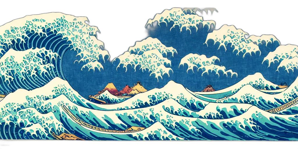 pixel art, concept art, vaporwave, comic book art transparent PNG cut-out