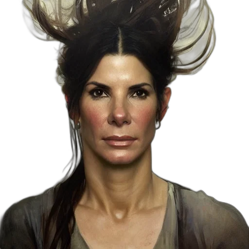 hair, face, mask, staff transparent PNG cut-out