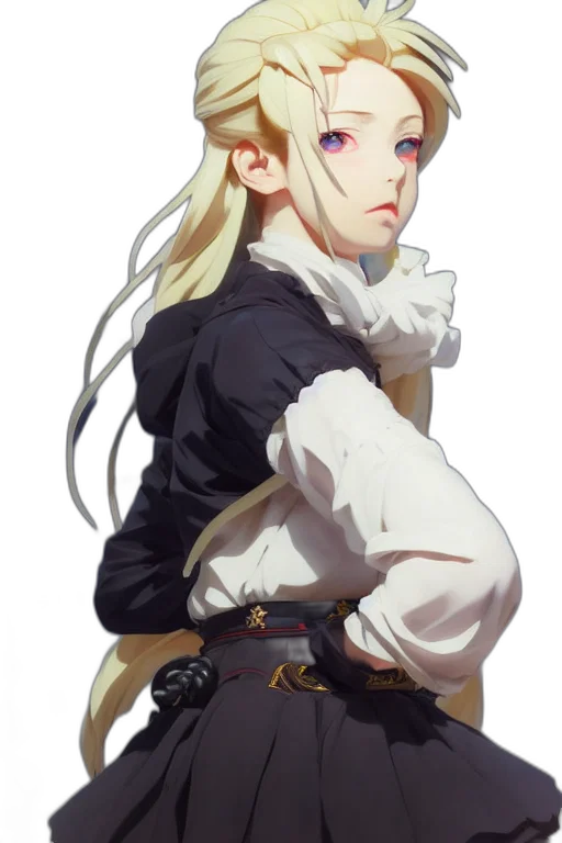 staff, jacket, sword, weapon, concept art, anime, fantasy art, pixel art transparent PNG cut-out