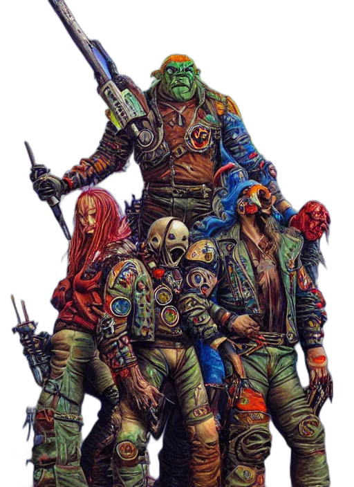 staff, jacket, concept art, comic book art transparent PNG cut-out