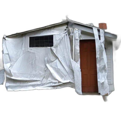 jacket, building, umbrella, furniture, 3d render, toilet, papered, house transparent PNG cut-out