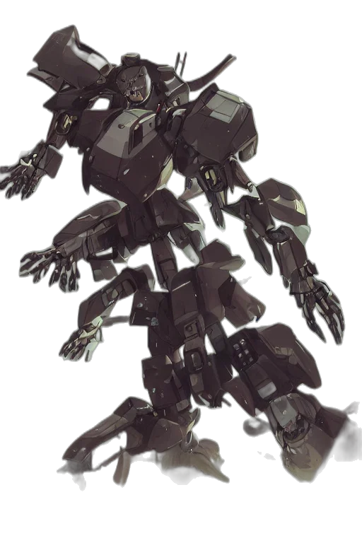 robot, weapon, creature, concept art transparent PNG cut-out