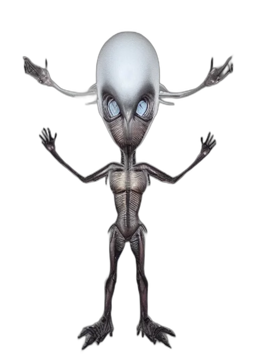 creature, robot, animal, staff, concept art, 3d render, cartoon, fantasy art transparent PNG cut-out