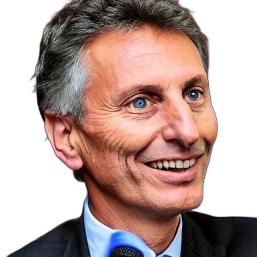 face, staff, animal, jacket, photorealistic, presidente, argentina, mauricio transparent PNG cut-out