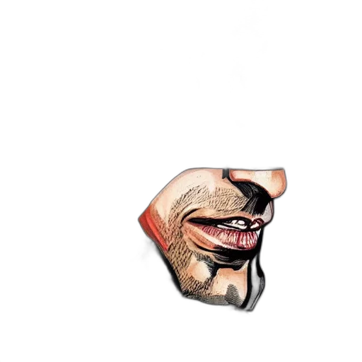 mask, face, creature, hat, 3d render, photorealistic, concept art, pixel art transparent PNG cut-out