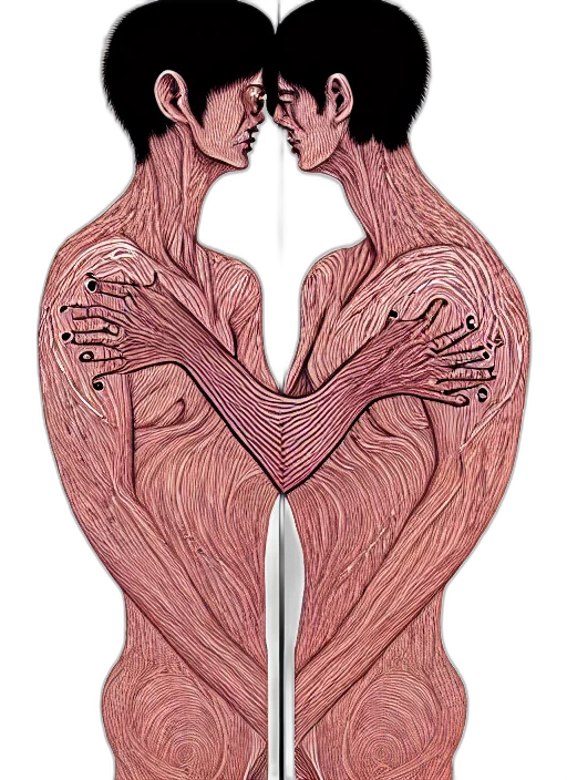 comic book art, concept art, watercolor, cyberpunk transparent PNG cut-out
