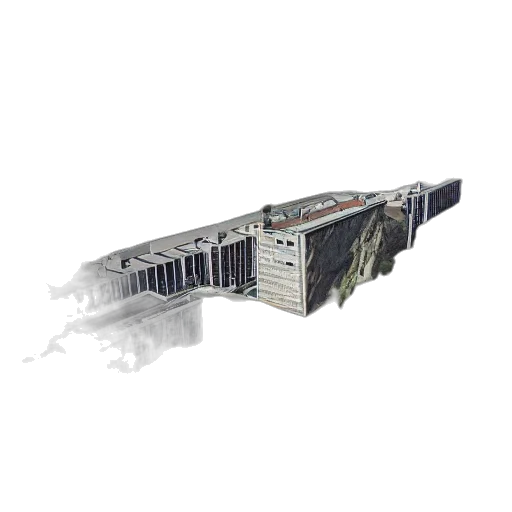 staff, weapon, building, 3d render transparent PNG cut-out
