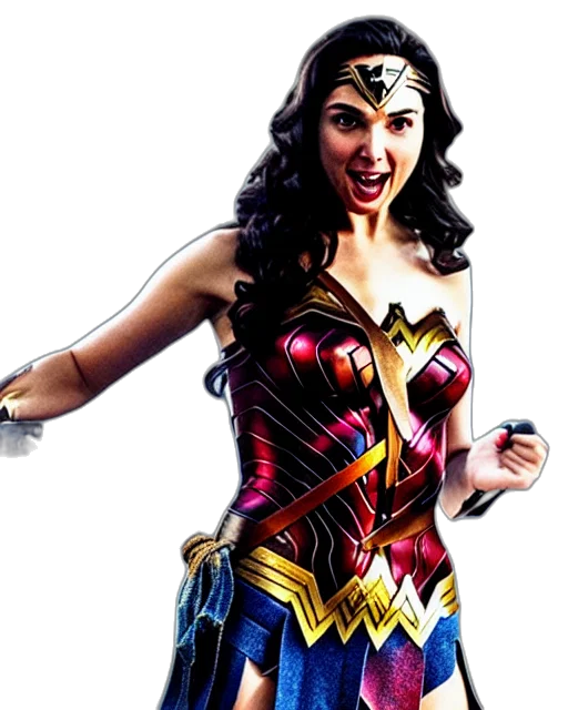 comic book art, concept art, cartoon, gal transparent PNG cut-out