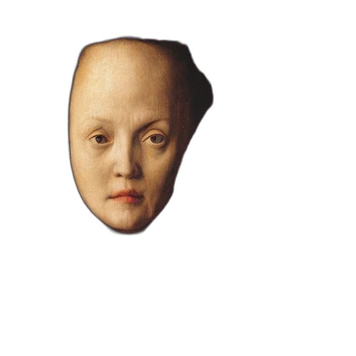 face, mask, hat, hair transparent PNG cut-out