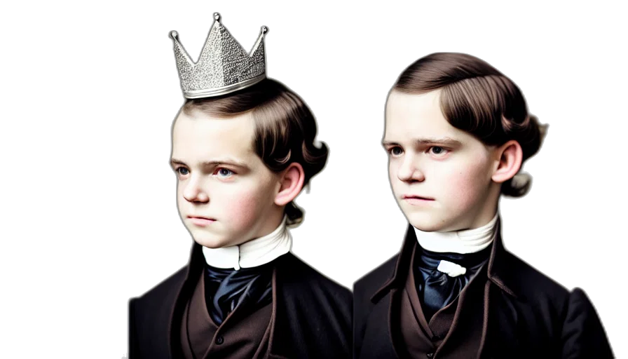crown, photorealistic, concept art, 3d render transparent PNG cut-out