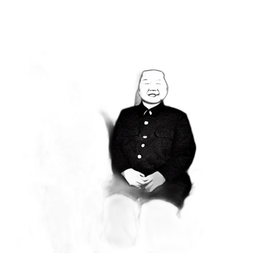 face, robot, staff, jacket transparent PNG cut-out