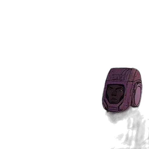 jewelry, robot, face, mask, 3d render, vaporwave, concept art, pixel art transparent PNG cut-out