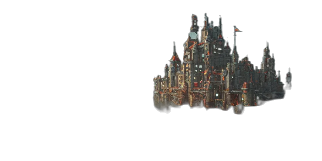building, crown, concept art, pixel art transparent PNG cut-out