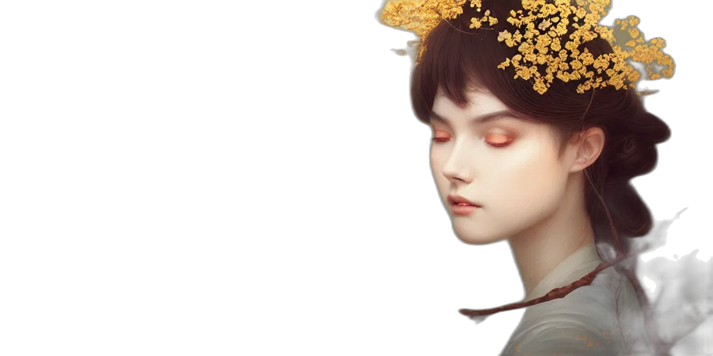 crown, face, mask, creature transparent PNG cut-out
