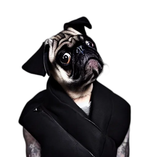 animal, staff, creature, mask, photorealistic, concept art, cyberpunk, 3d render transparent PNG cut-out