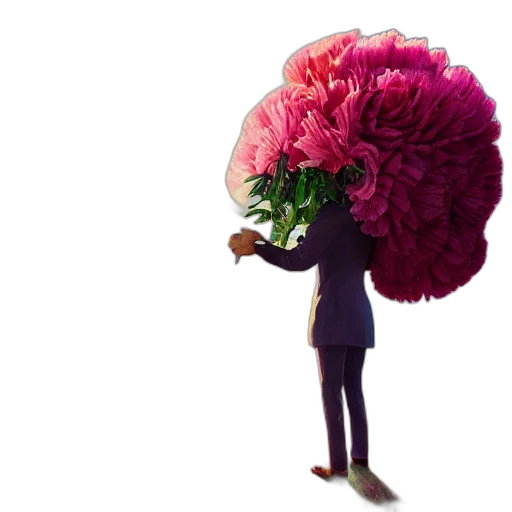 umbrella, flower, hat, crown transparent PNG cut-out
