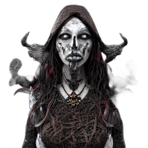 mask, face, creature, fantasy art transparent PNG cut-out