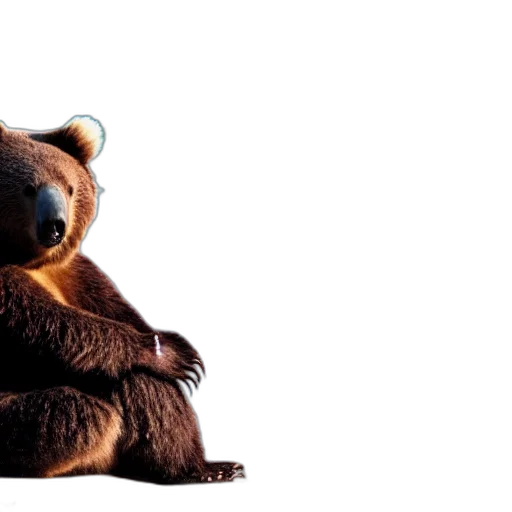 animal, creature, staff, 3d render, photorealistic, concept art, bear, koala transparent PNG cut-out