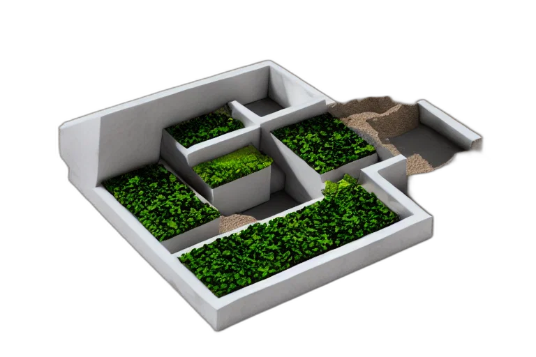 furniture, building, 3d render, photorealistic, island, kitchen, oasis, made transparent PNG cut-out