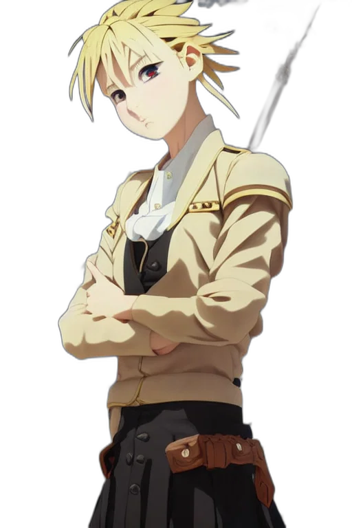 staff, sword, weapon, jacket transparent PNG cut-out