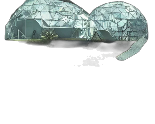 building, umbrella, mask, concept art transparent PNG cut-out