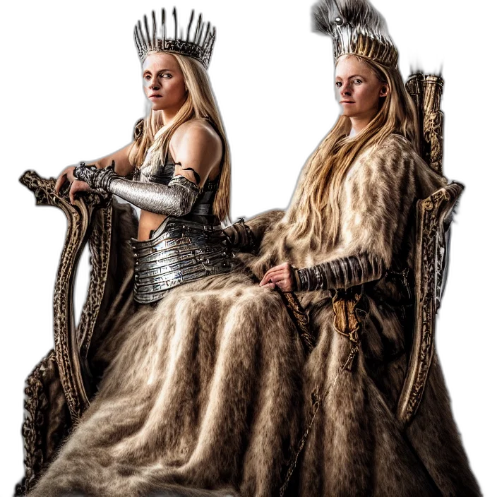 crown, dress, concept art, fantasy art transparent PNG cut-out
